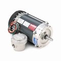 Marathon Explosion Proof Motor, 0.25 HP, 1 phase, 1200 RPM, 115 V, 56CZ Frame, EPFC C1818